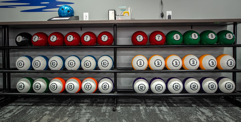Bowling Balls On Rack Bowling Balls On Rack
